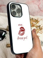 The Gossip Kiss  iPhone Covers (11–16) Series | Cute Design