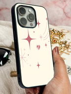 Starry Bliss Printed Glass Back iPhone Covers (11–16) Series | Aesthetic Designs