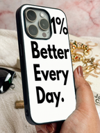 Better Every Day iPhone Covers (11–16) Series | Aesthetic Design