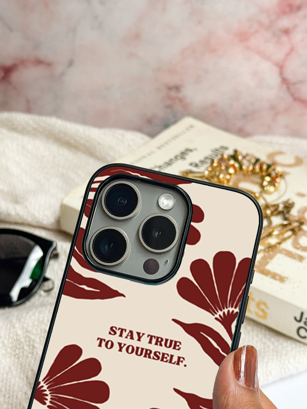 Floral Truth iPhone Covers (11–16) Series | Cute Design