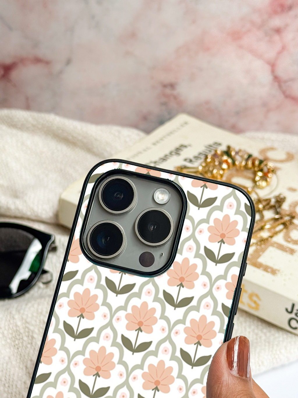 Pastel Petals iPhone Covers (11–16) Series | Aesthetic Design