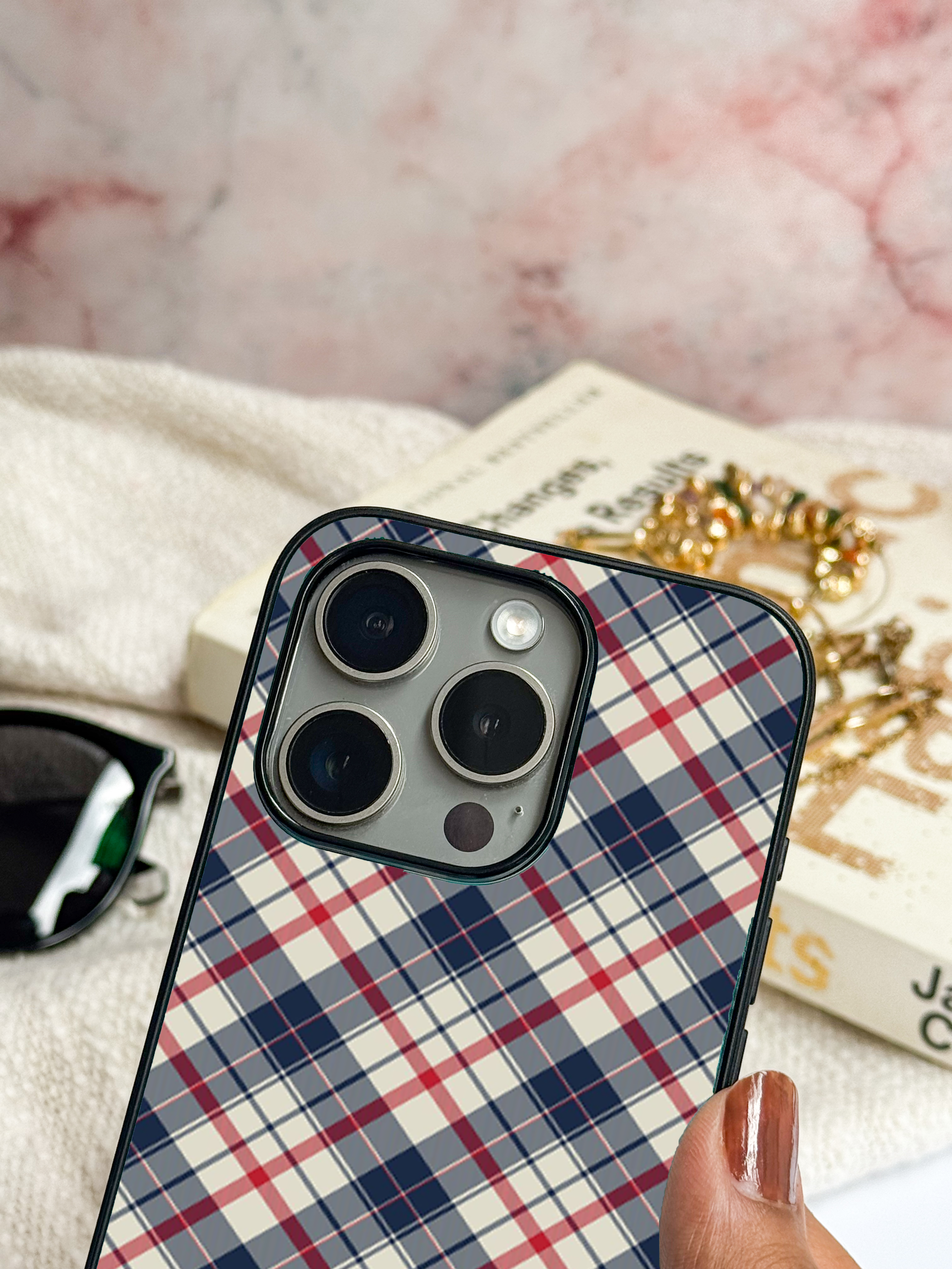 Cute & Quirky Plaid Perfection iPhone Covers (11–16) Series