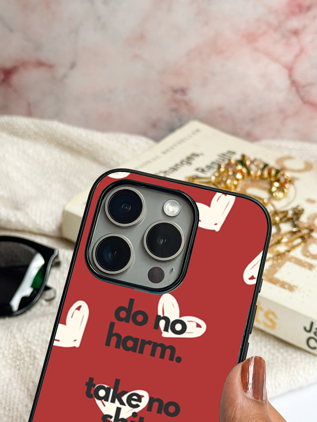 Bold Heart iPhone Covers (11–16) Series | Cute Design