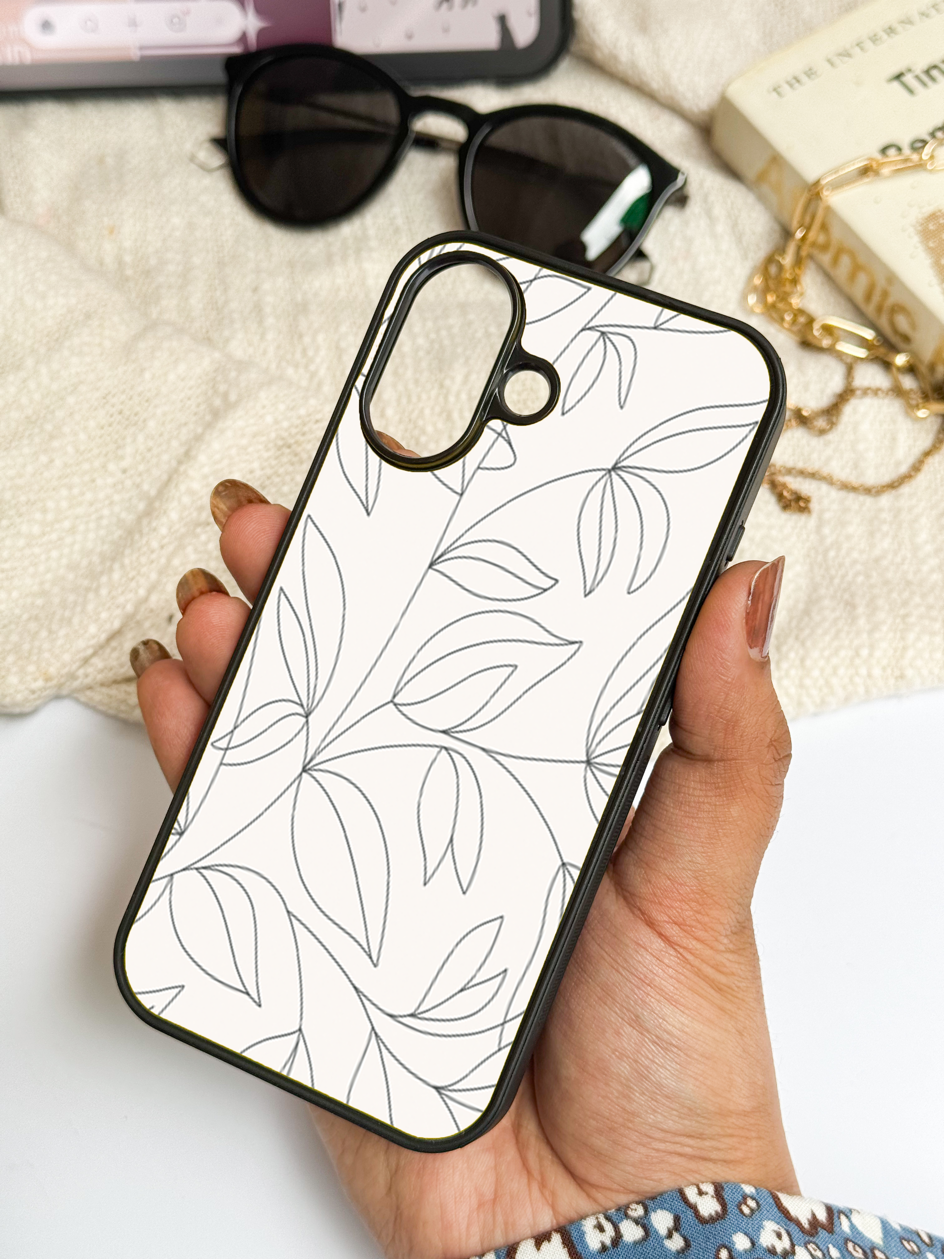 Cute & Quirky The Petal Sketch  iPhone Covers (11–16) Series