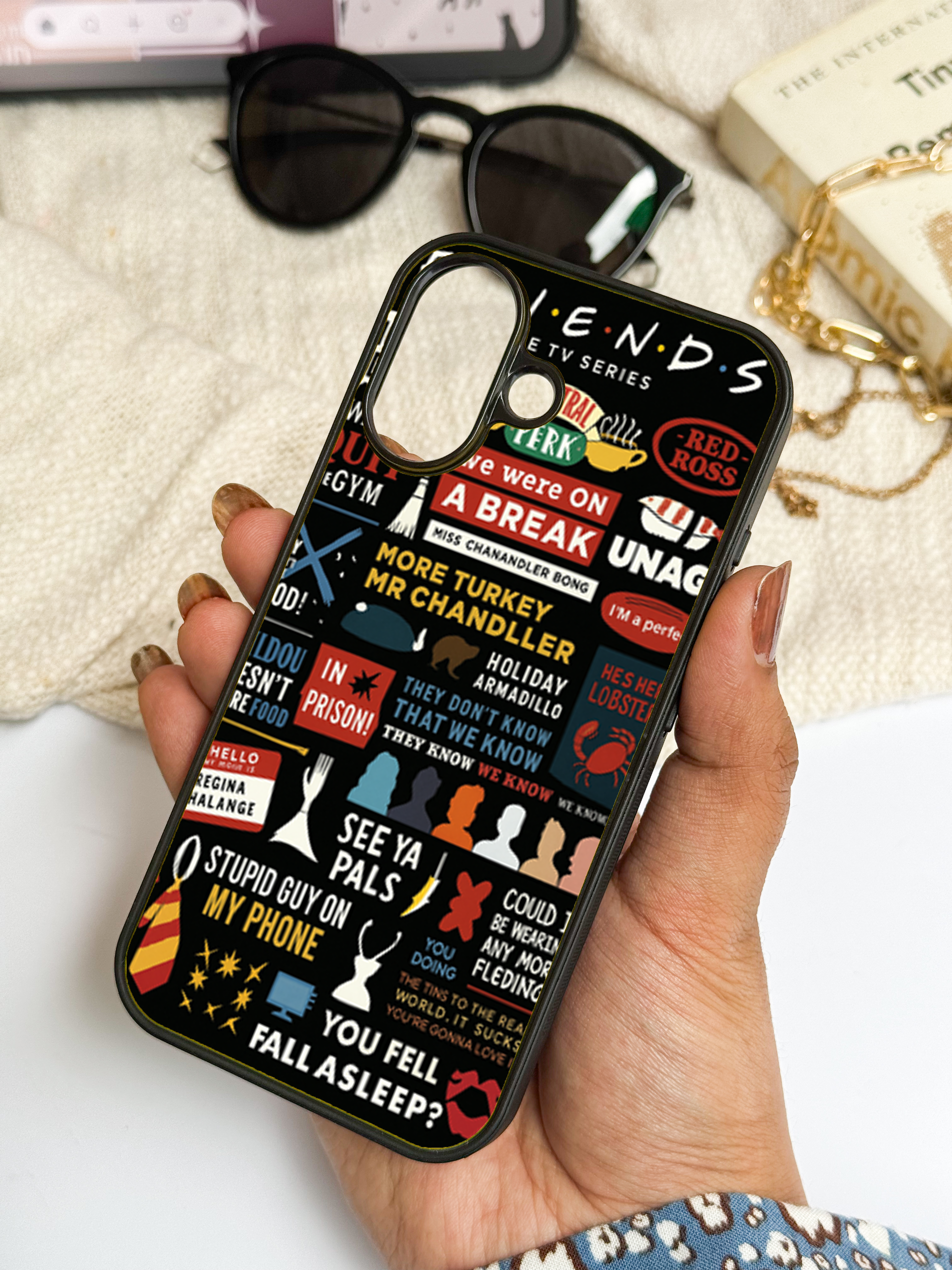 Cute & Quirky F.R.I.E.N.D iPhone Covers (11–16) Series