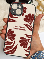 Floral Truth iPhone Covers (11–16) Series | Cute Design