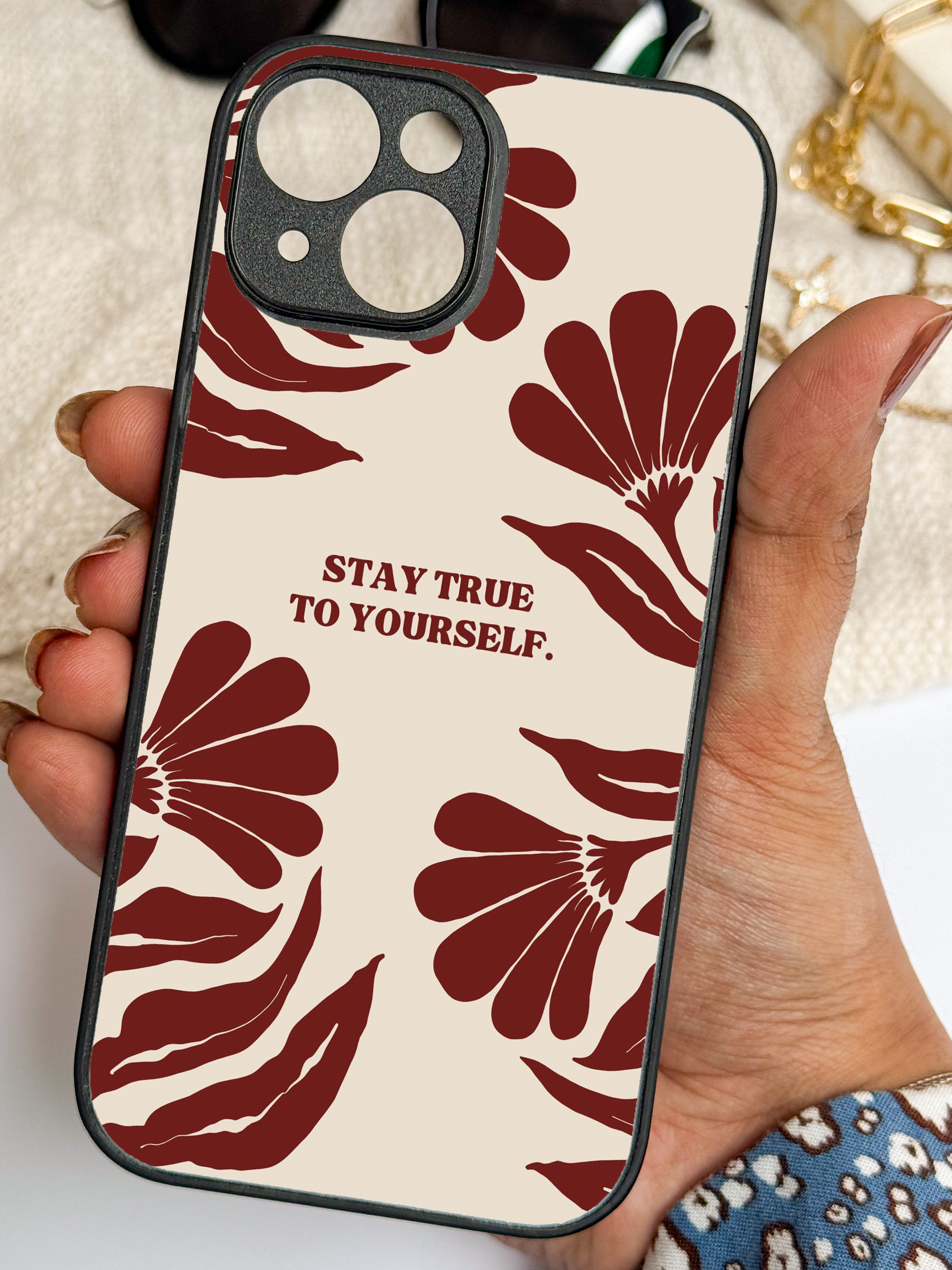 Floral Truth iPhone Covers (11–16) Series | Cute Design