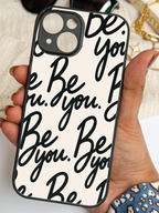 Boldly You Printed Glass Back iPhone Covers (11–16) Series |Aesthetic Designs