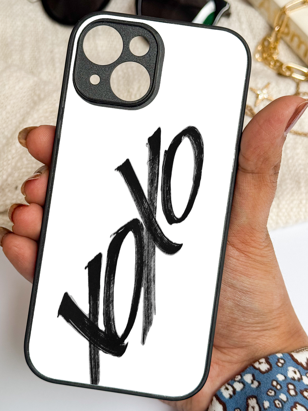 Bold XOXO iPhone Covers (11–16) Series | Aesthetic Design