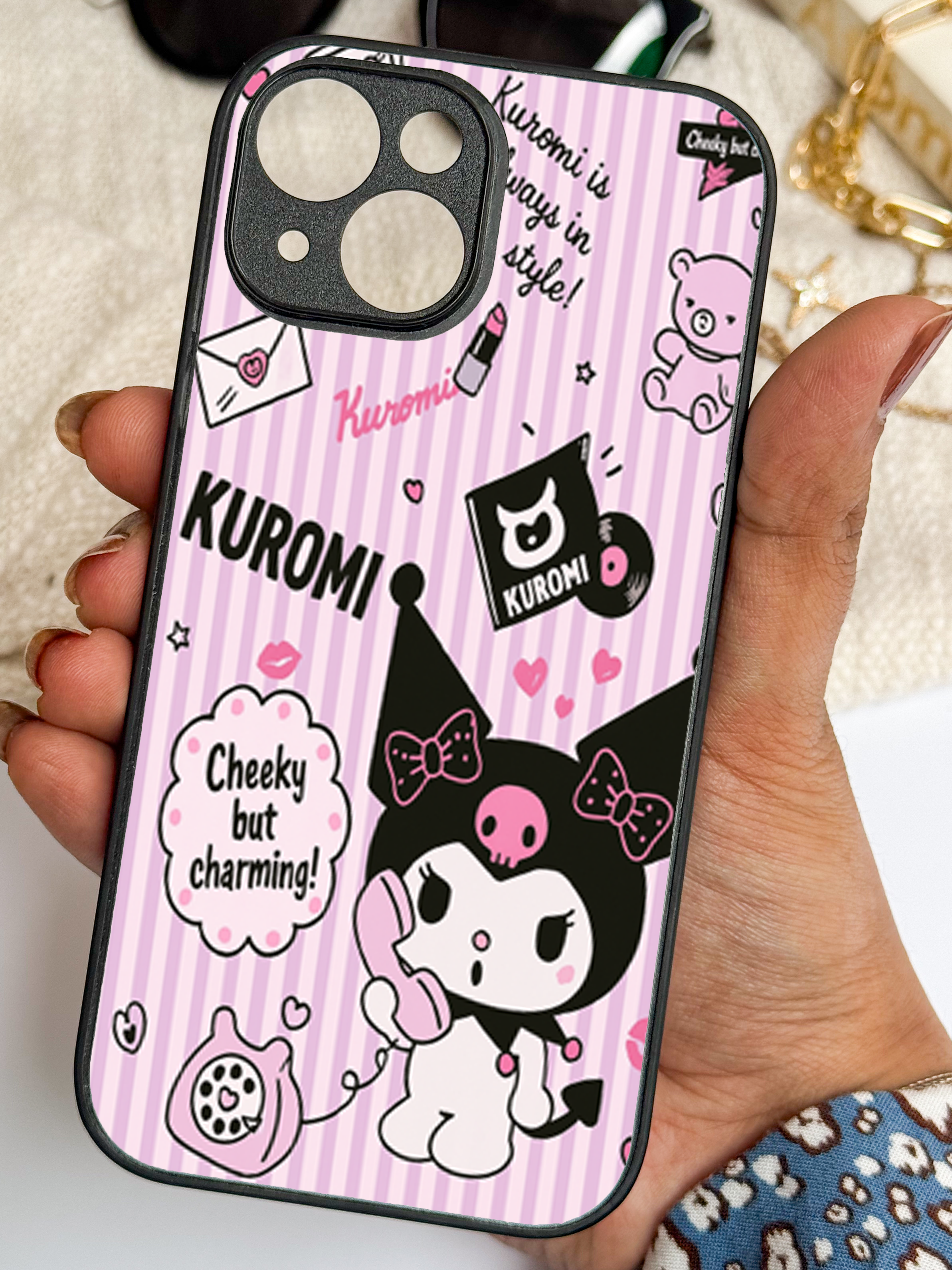 Cheeky Kuromi Vibes iPhone Covers (11–16) Series | Cute Design