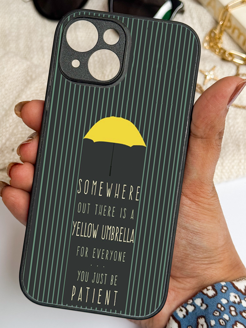 Umbrella of Hope iPhone Covers (11–16) Series | Aesthetic Design