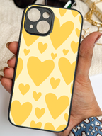 Sunshine Crush Printed Glass Back iPhone Covers (11–16) Series | Cute Designs