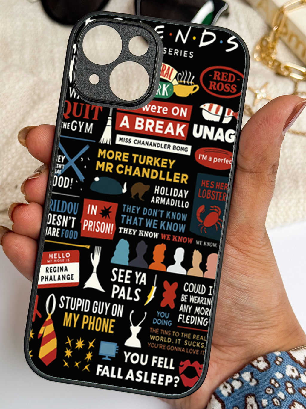 F.R.I.E.N.D iPhone Covers (11–16) Series | Aesthetic Design