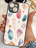 Crystal Bloom iPhone Covers (11–16) Series | Aesthetic Design