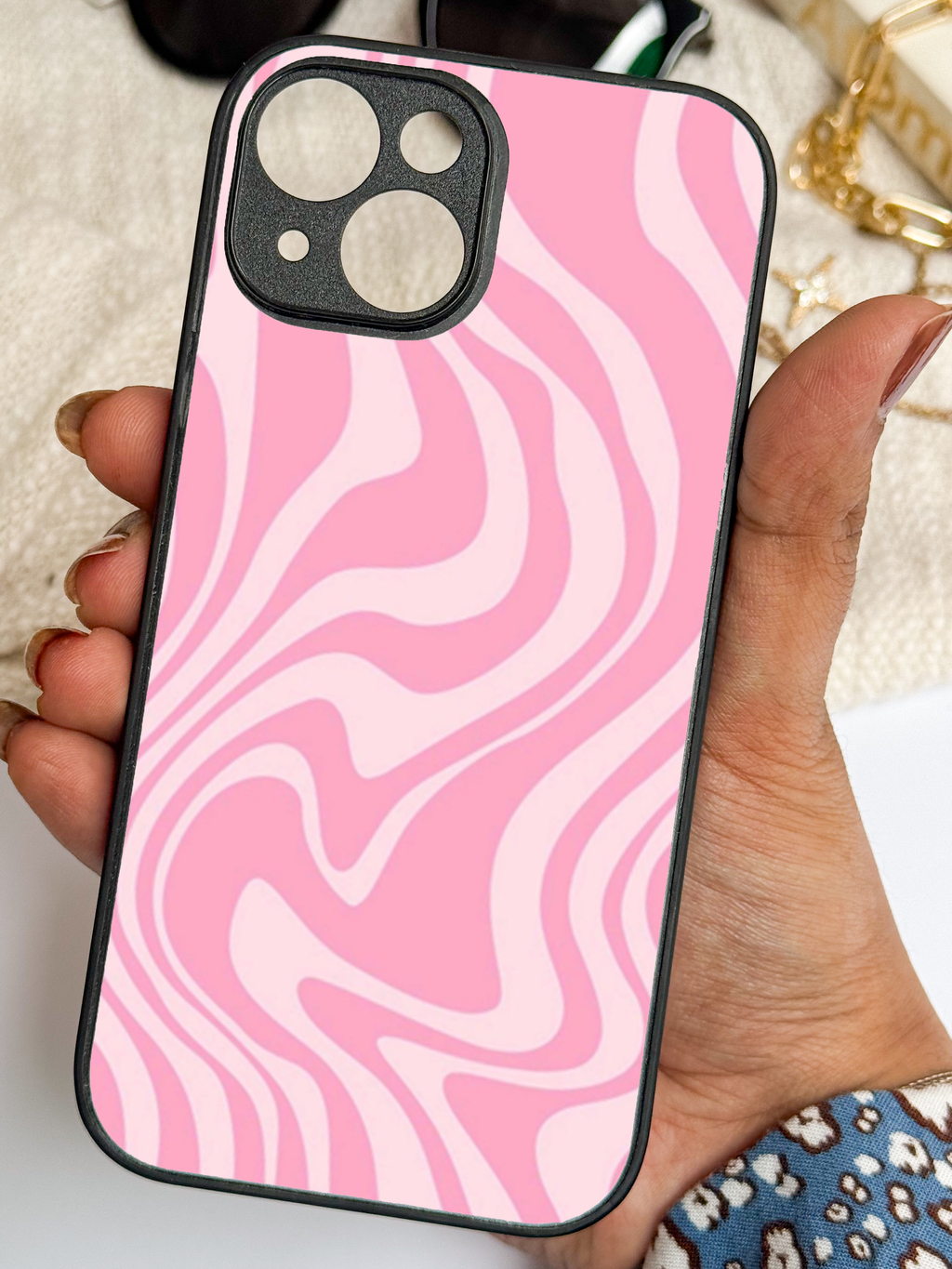 Barbie Swirl iPhone Covers (11–16) Series | Aesthetic Design
