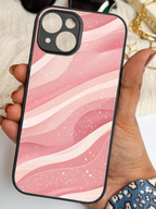 Rosé Waves iPhone Covers (11–16) Series | Aesthetic Design
