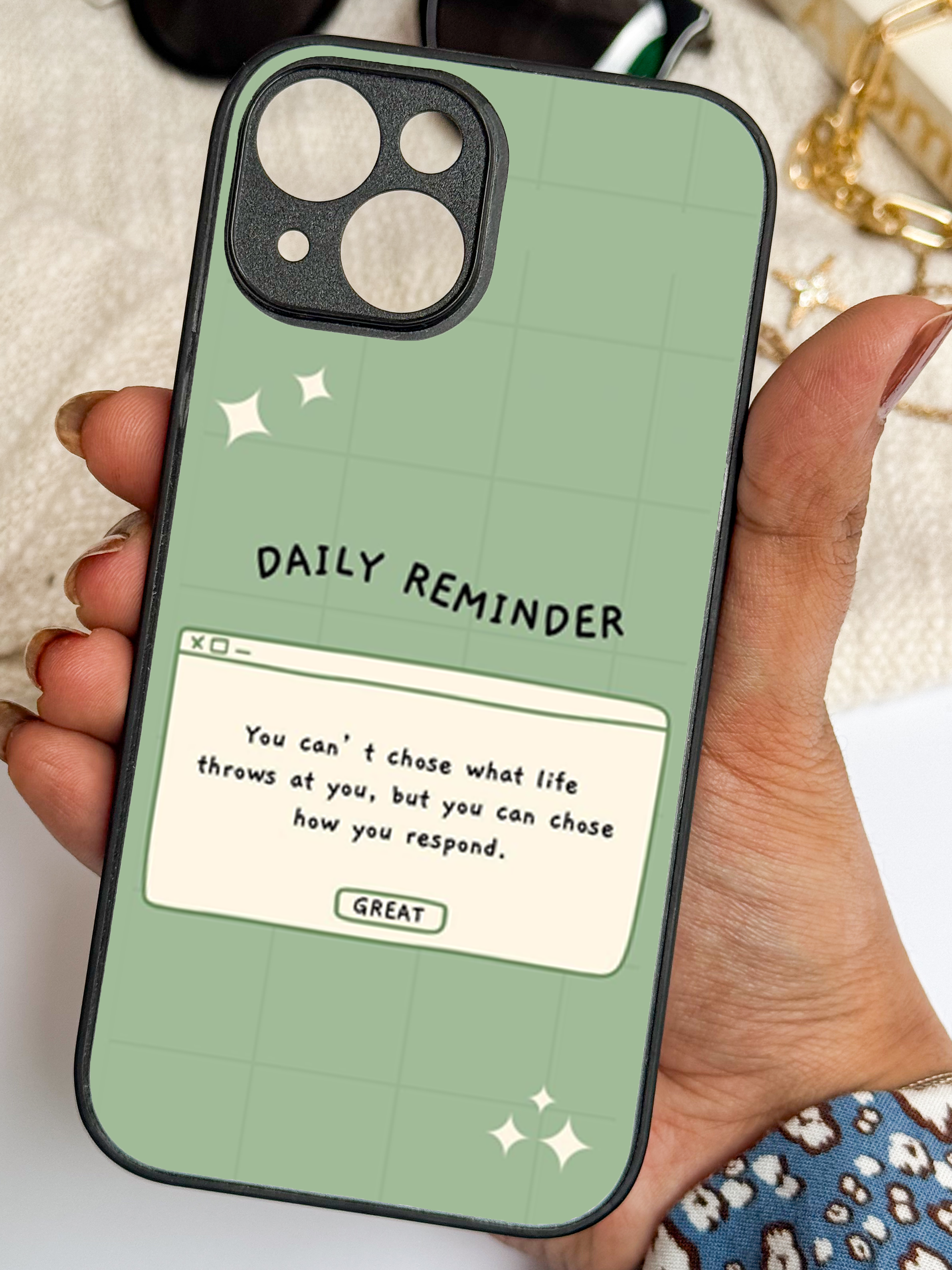 Respond Mode iPhone Covers (11–16) Series | Cute Design