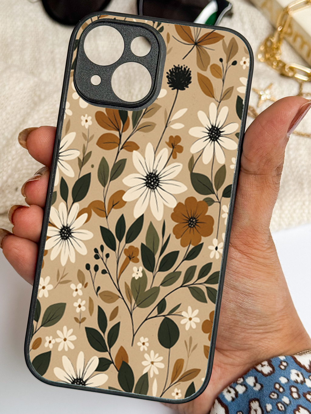 Autumn Bloom iPhone Covers (11–16) Series | Cute Design