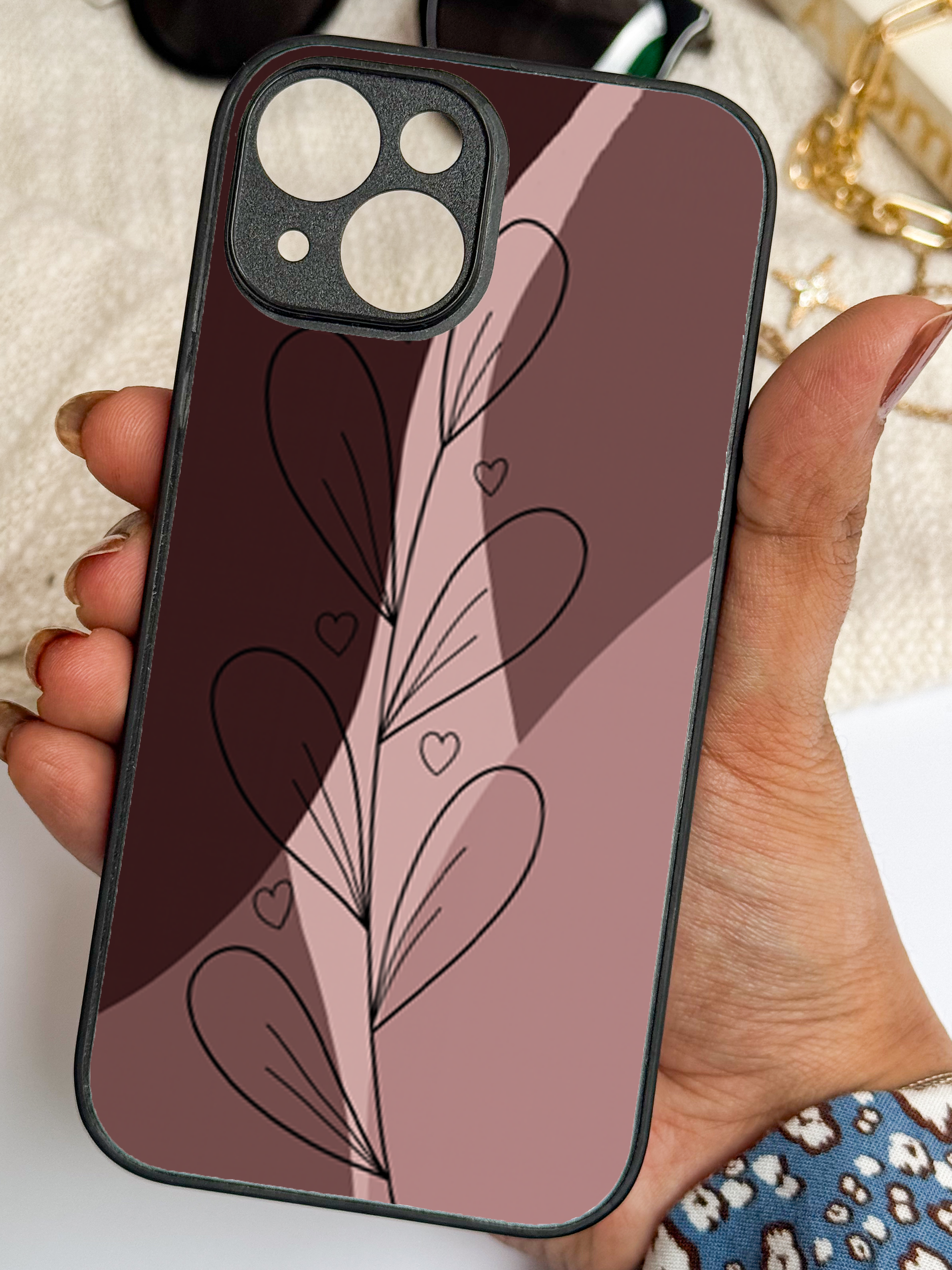 Blushing Petals iPhone Covers (11–16) Series |  Aesthetic Design