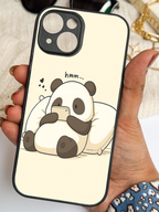 Hmm Panda iPhone Covers (11–16) Series | Cute Design