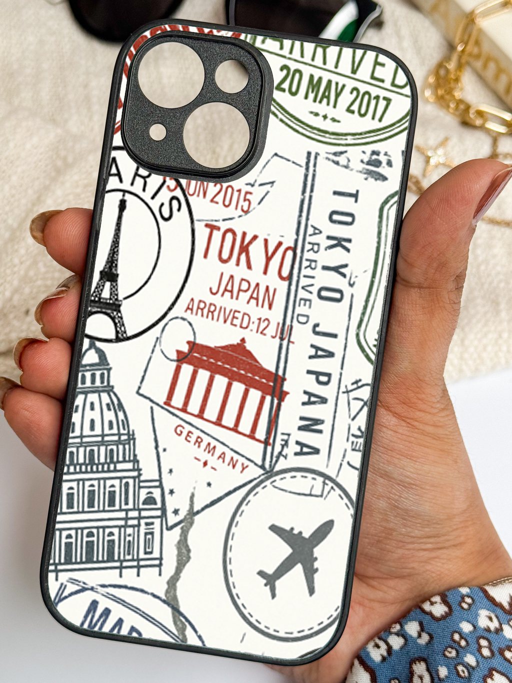 GlobeTrek iPhone Covers (11–16) Series | Aesthetic Design