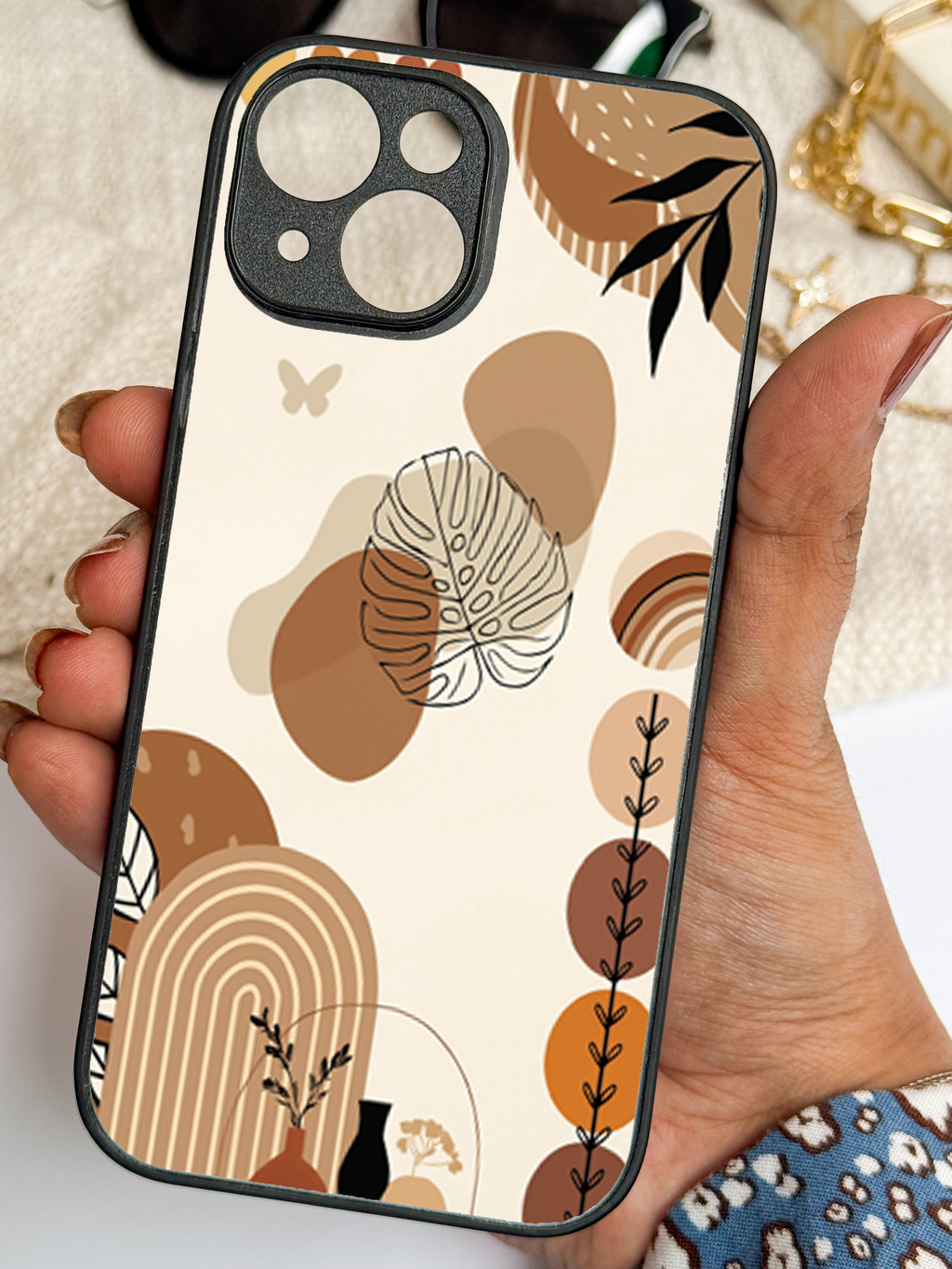 Organic Aura iPhone Covers (11–16) Series |  Aesthetic Design