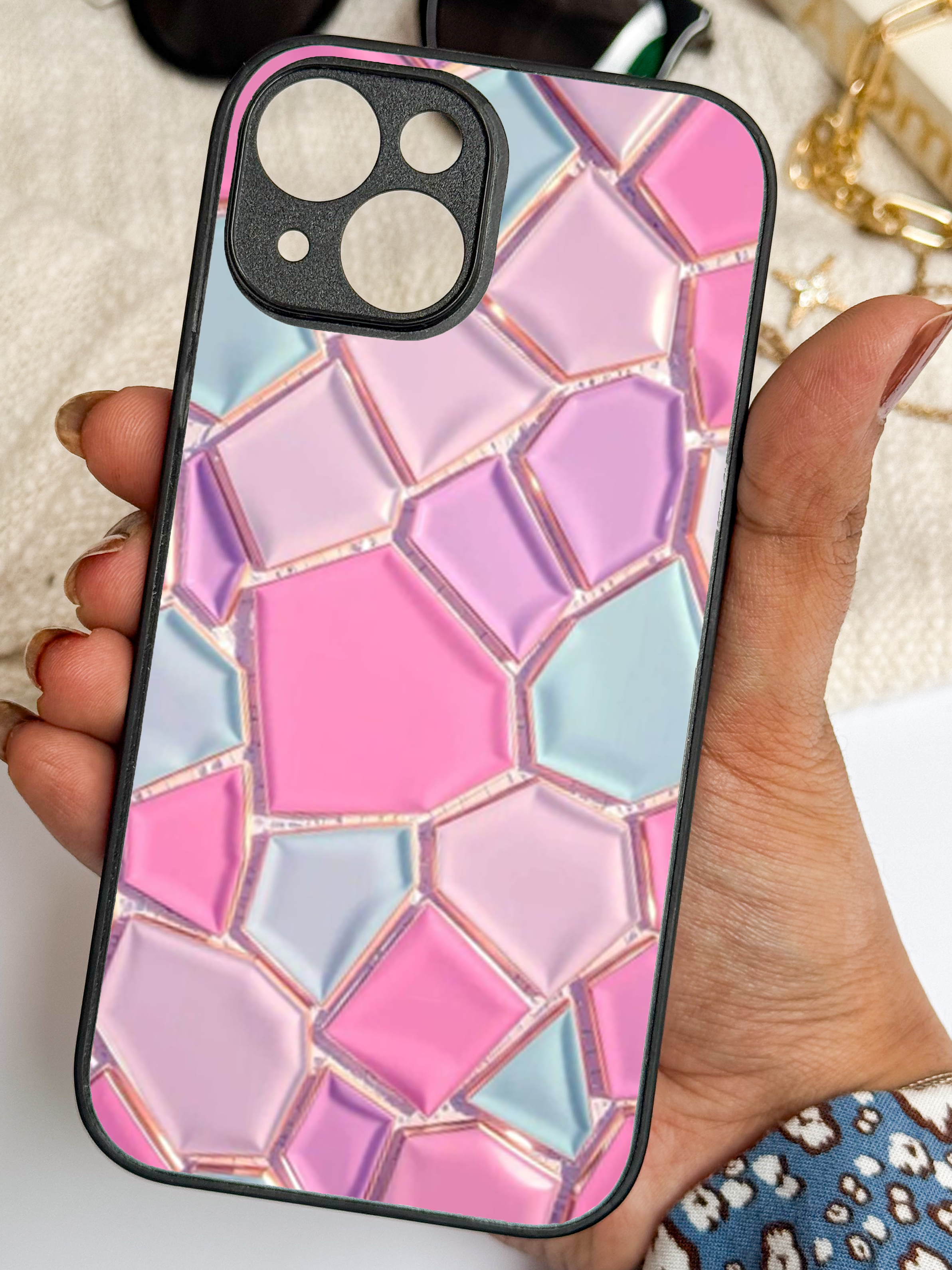 Opaline Glow iPhone Covers (11–16) Series | Aesthetic Design