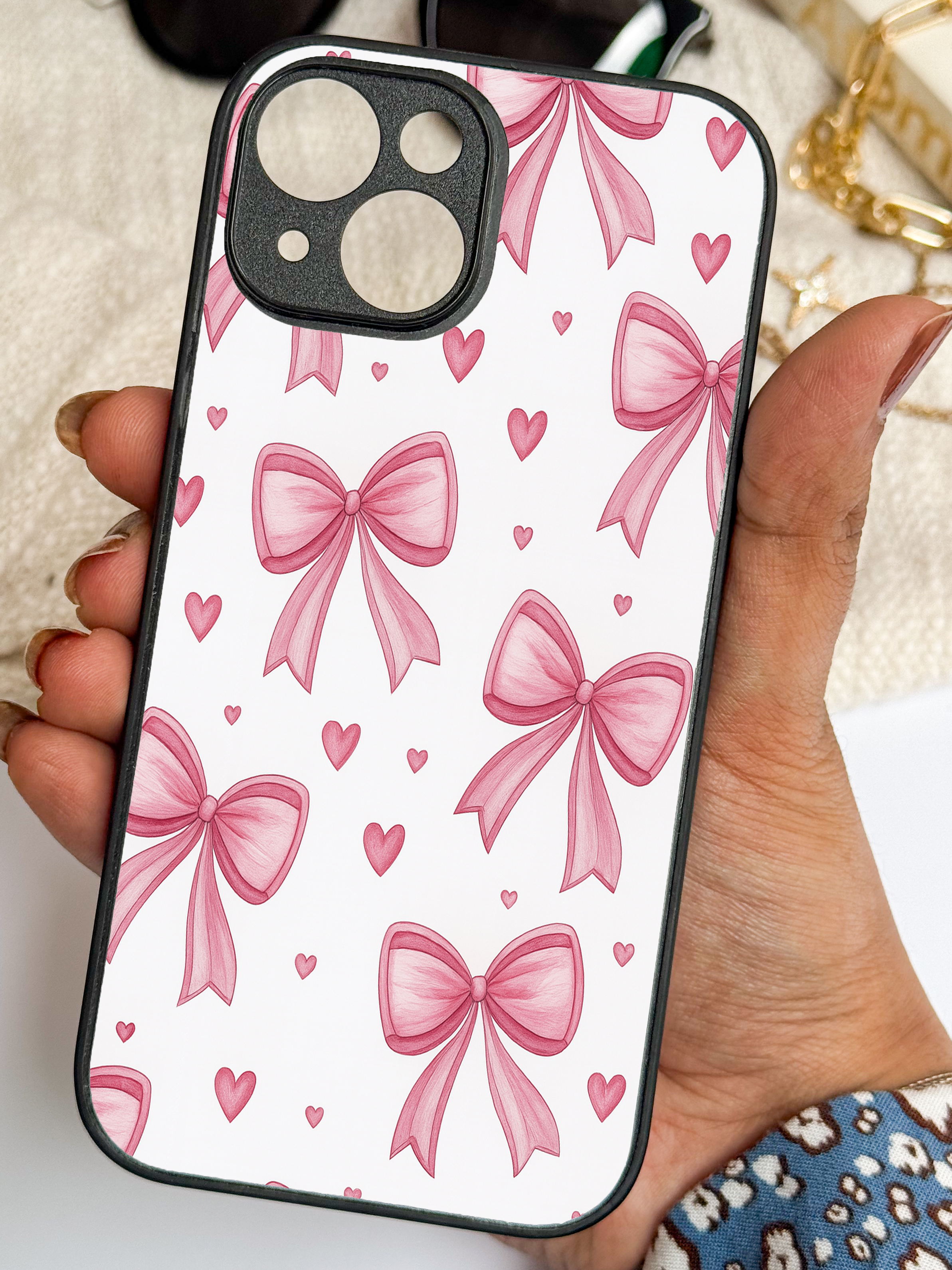Bow Bliss iPhone Covers (11–16) Series | Cute Design