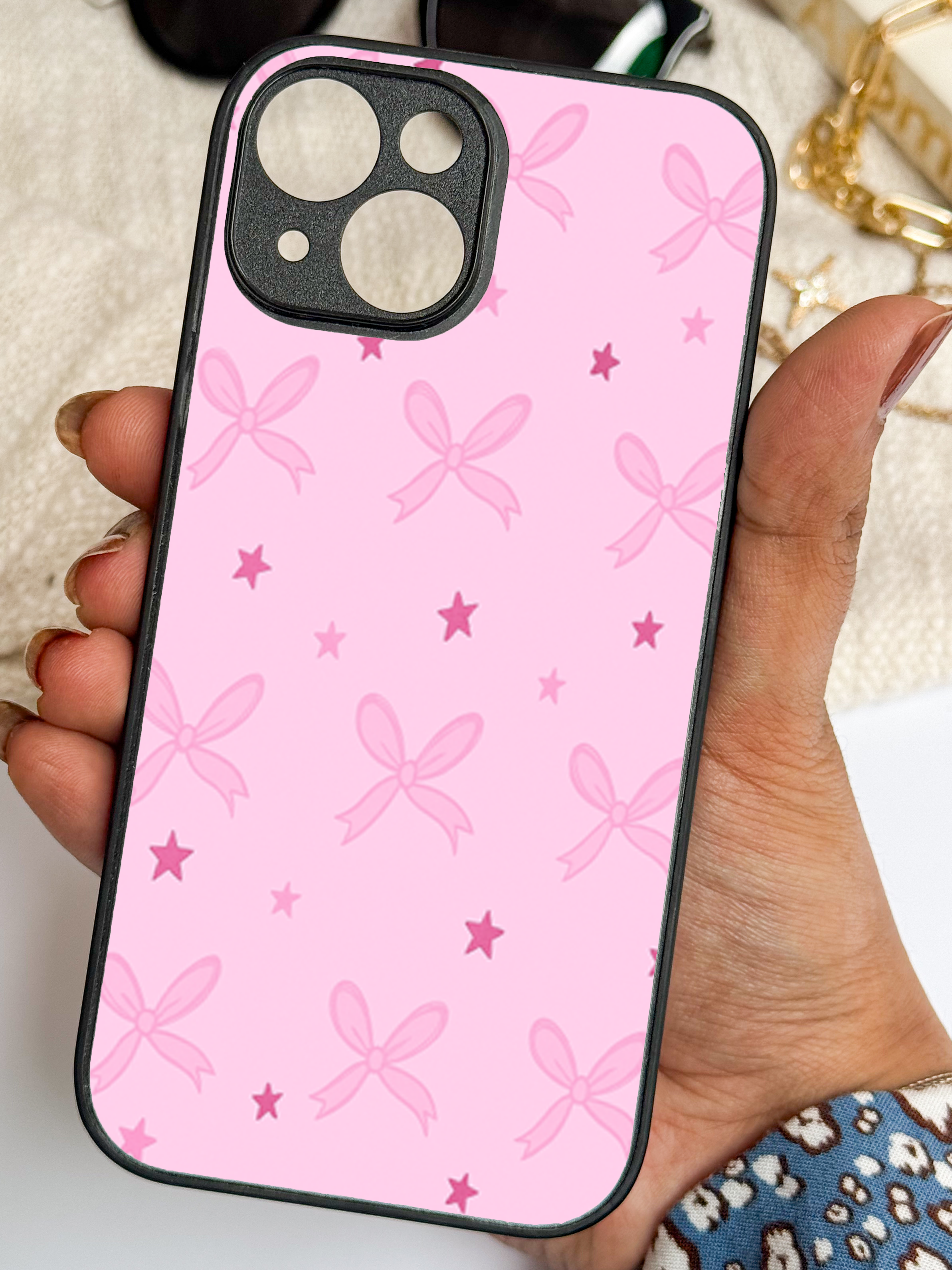 Pretty Bows iPhone Covers (11–16) Series | Cute Design