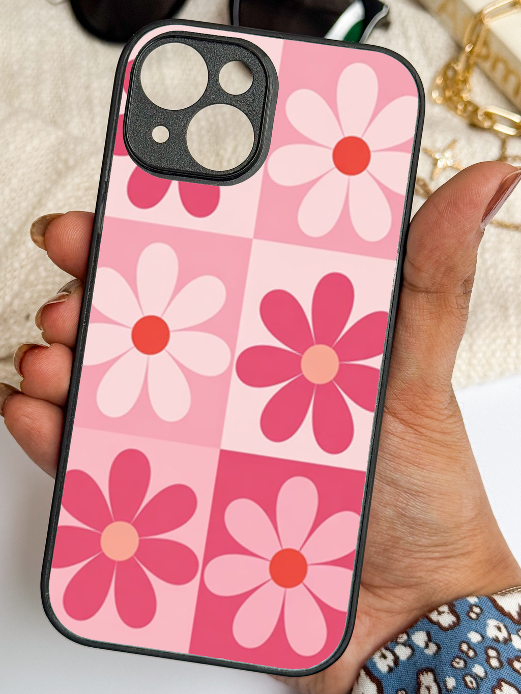 Floral Funk iPhone Covers (11–16) Series | Cute Design
