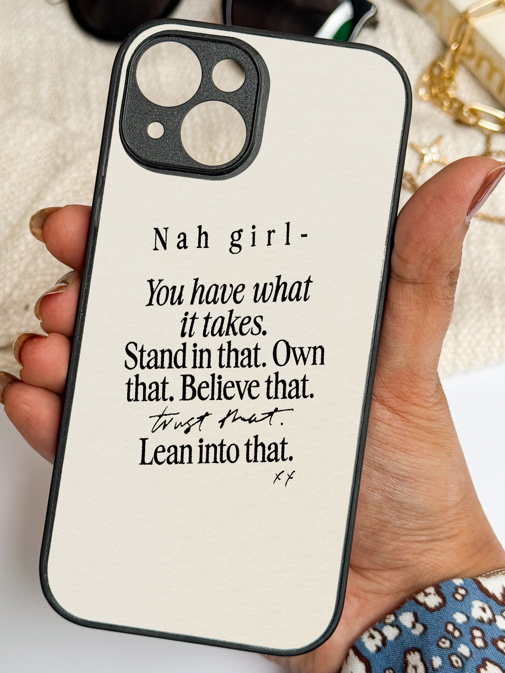 Power Within iPhone Covers (11–16) Series | Aesthetic Design