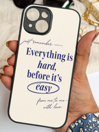 Soft Reminder iPhone Covers (11–16) Series | Aesthetic Design