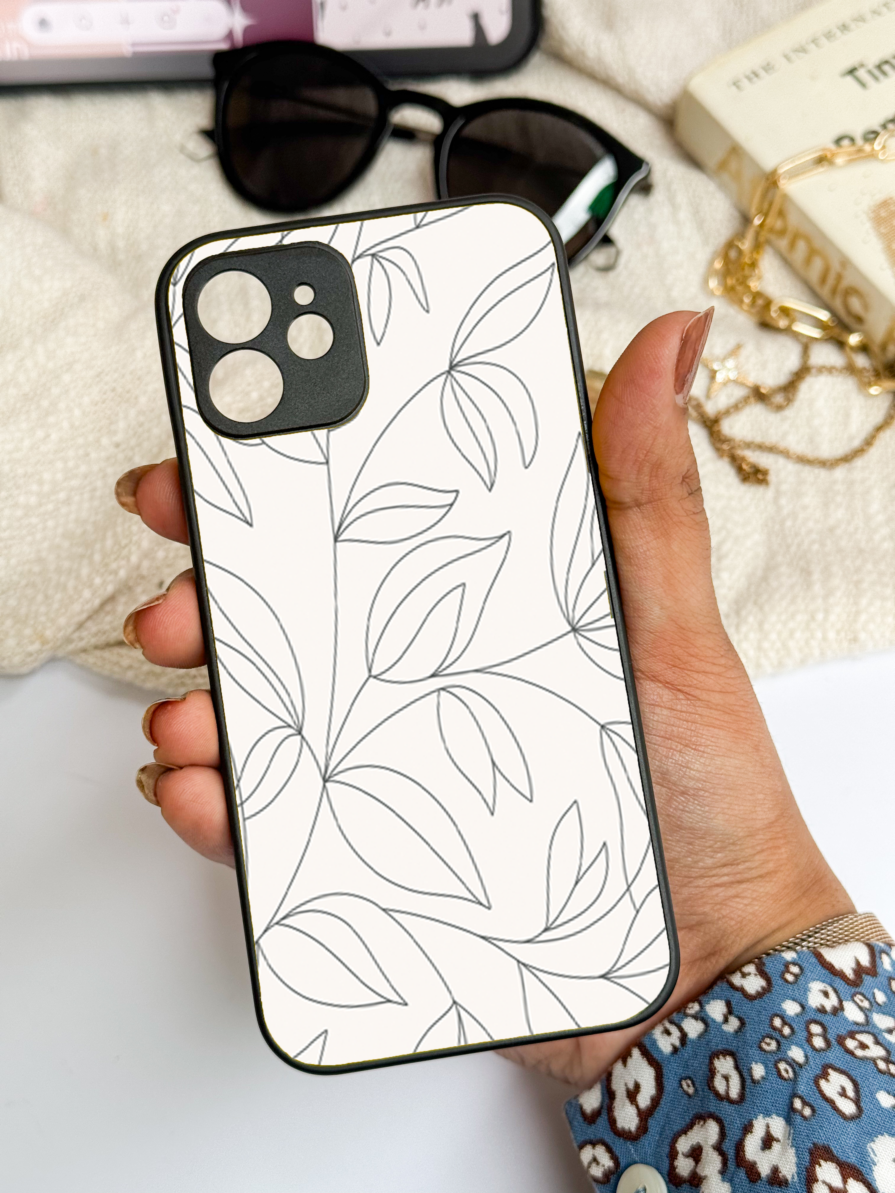 Cute & Quirky The Petal Sketch  iPhone Covers (11–16) Series