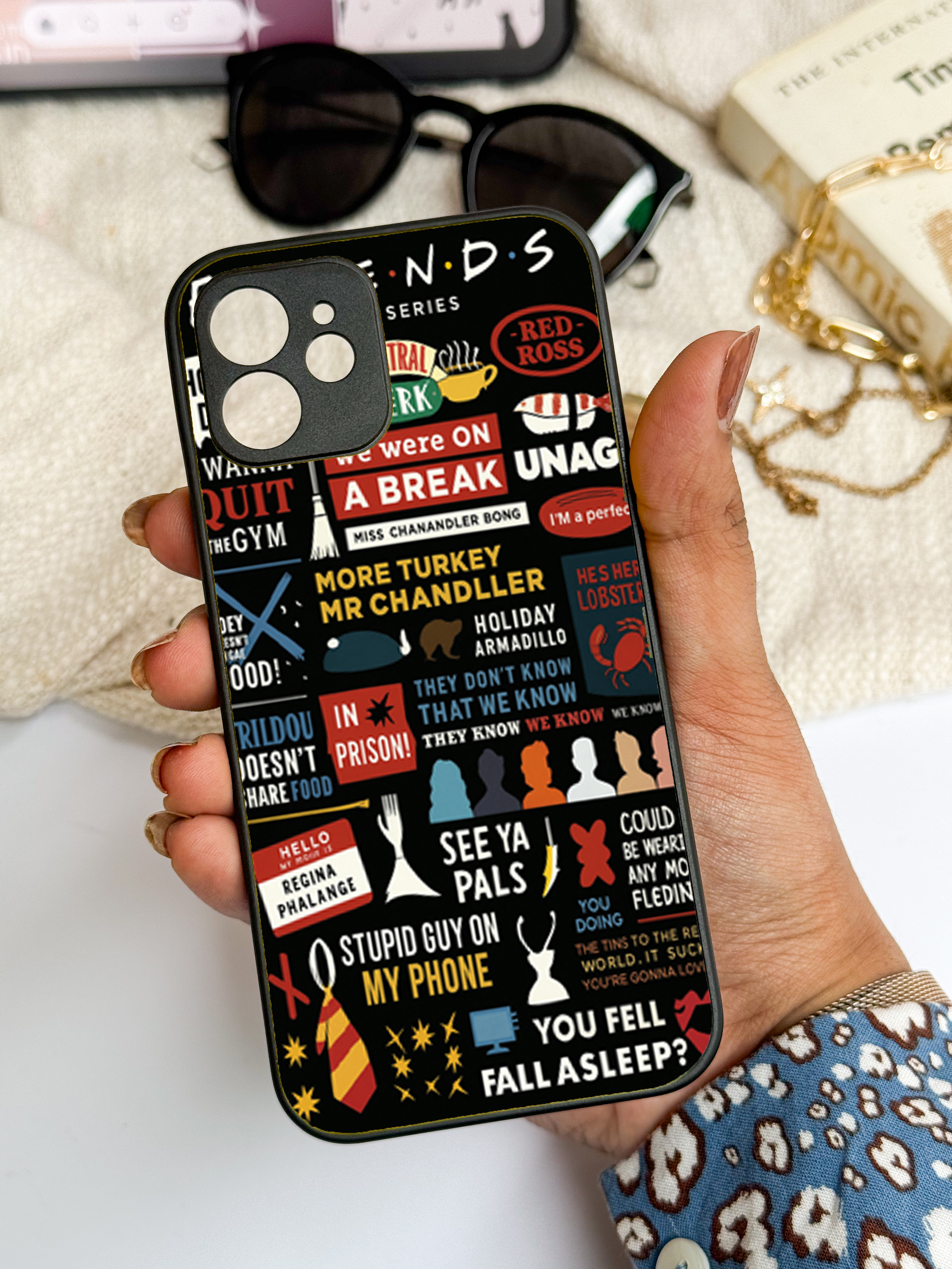 Cute & Quirky F.R.I.E.N.D iPhone Covers (11–16) Series