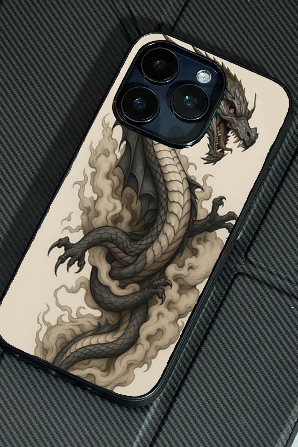 Bold and Classy Draconic Fury Vibe Case iPhone Covers (11–16) Series