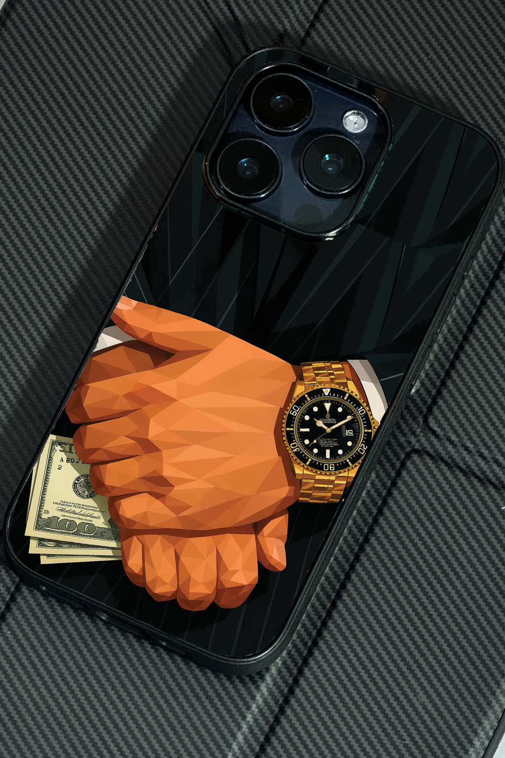 Bold and Classy Money Talks iPhone Covers (11–16) Series