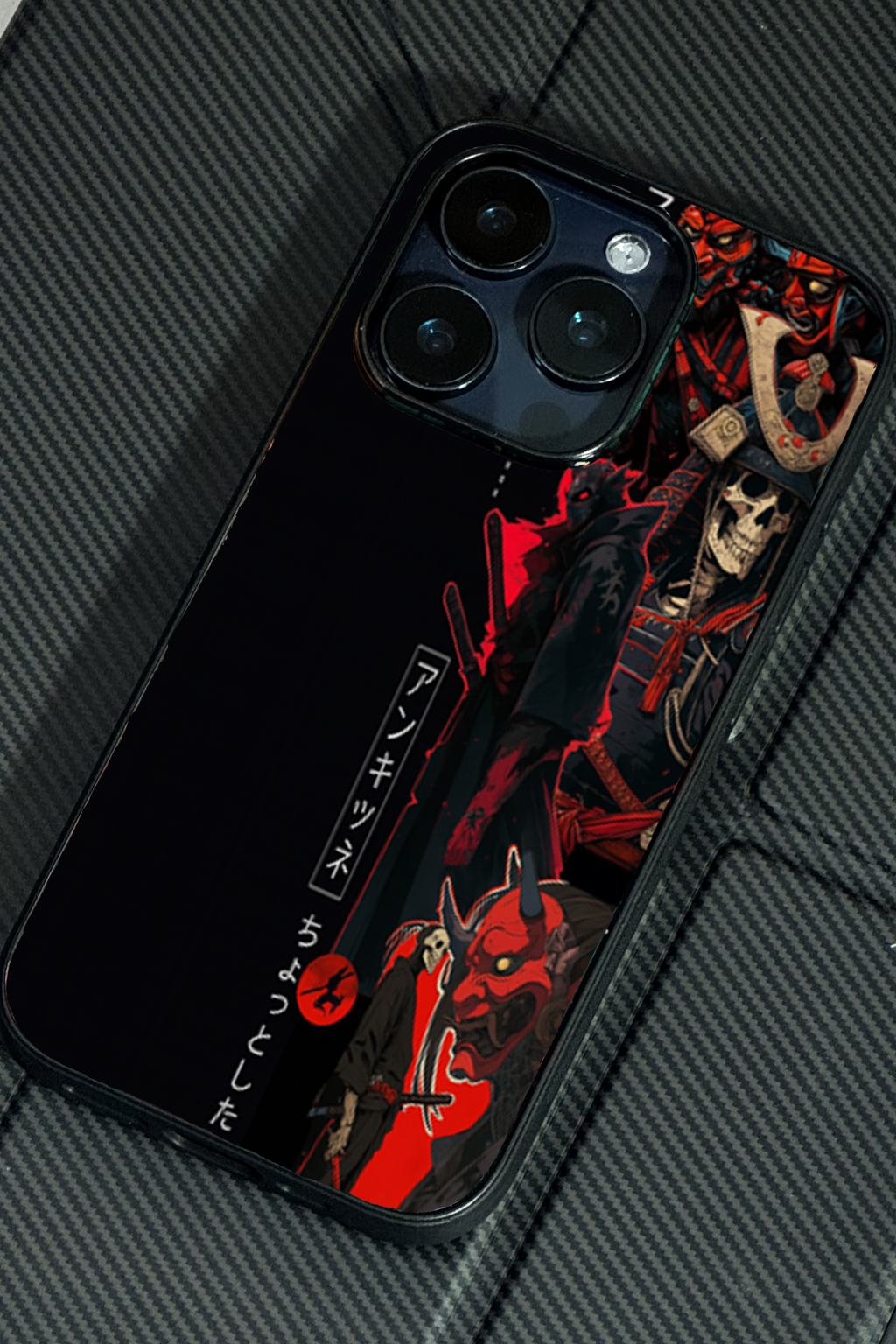Bold and Classy Death Samurai iPhone Covers (11–16) Series