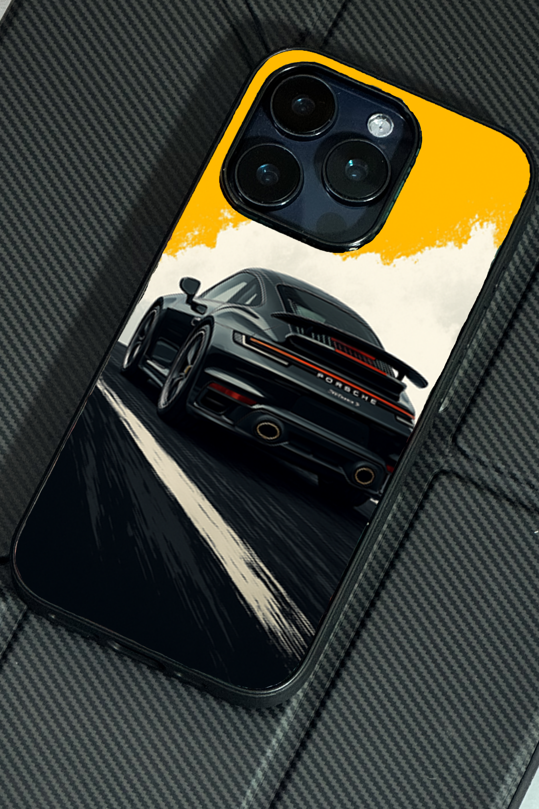 Bold and Classy Road Phantom iPhone Covers (11–16) Series