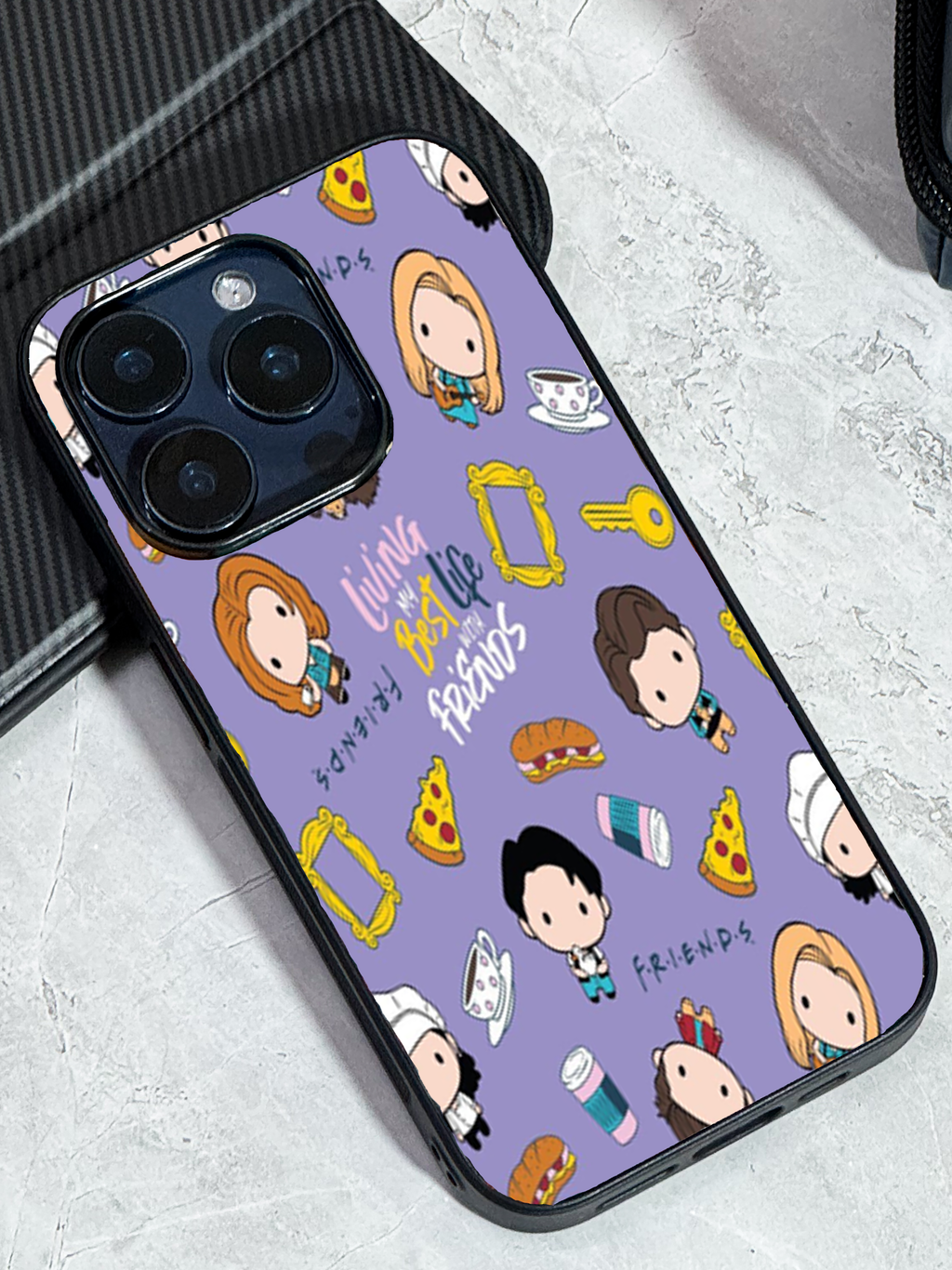 Mini FRIENDS Case iPhone Covers (11–16) Series