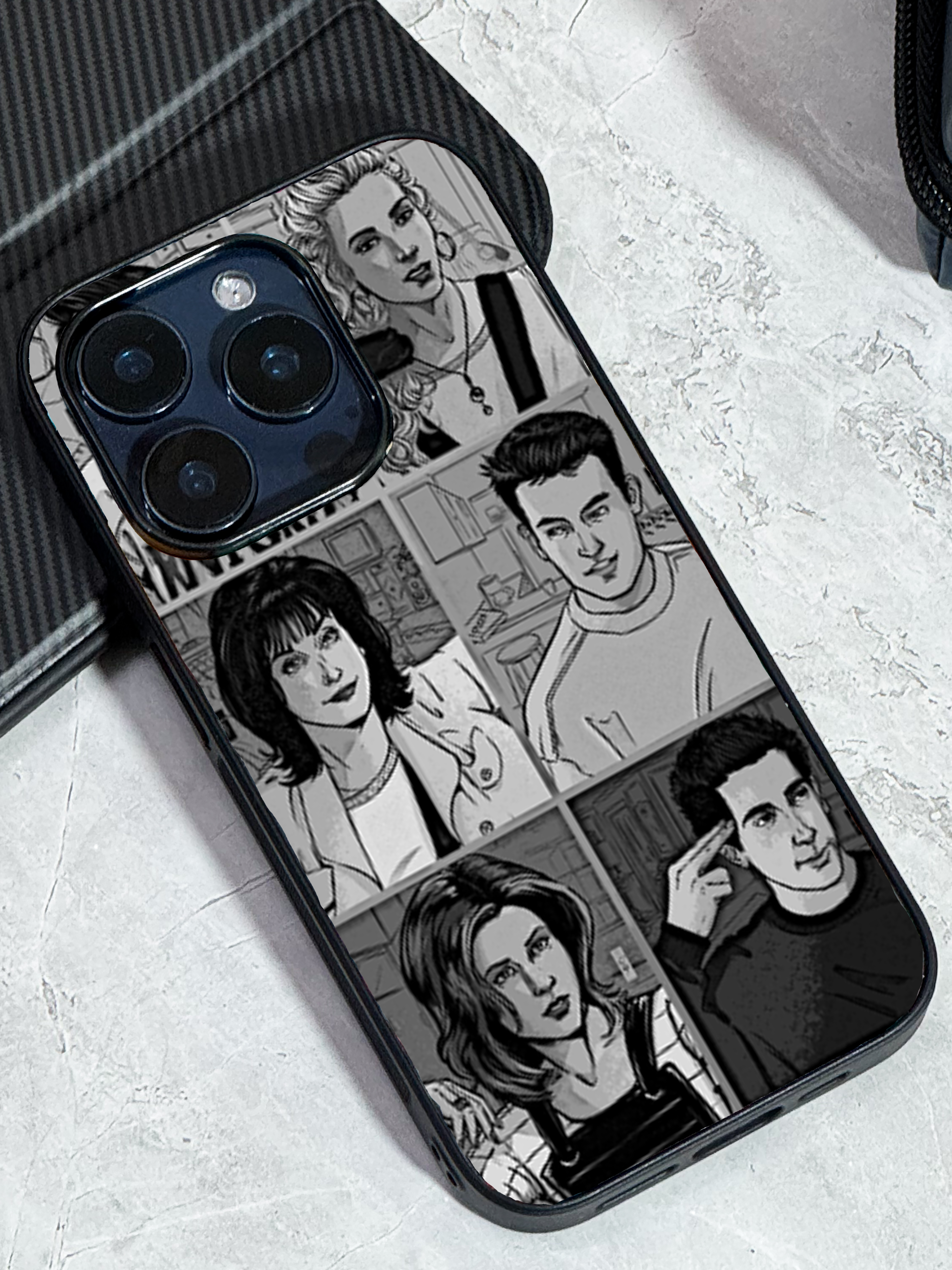 Black & Frame iPhone Covers (11–16) Series