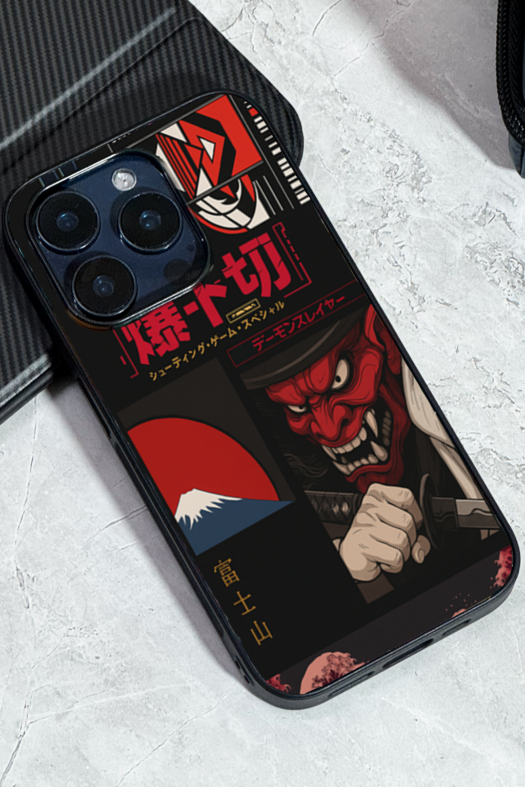 Bold and Classy Demon Slayer Vibe Case iPhone Covers (11–16) Series