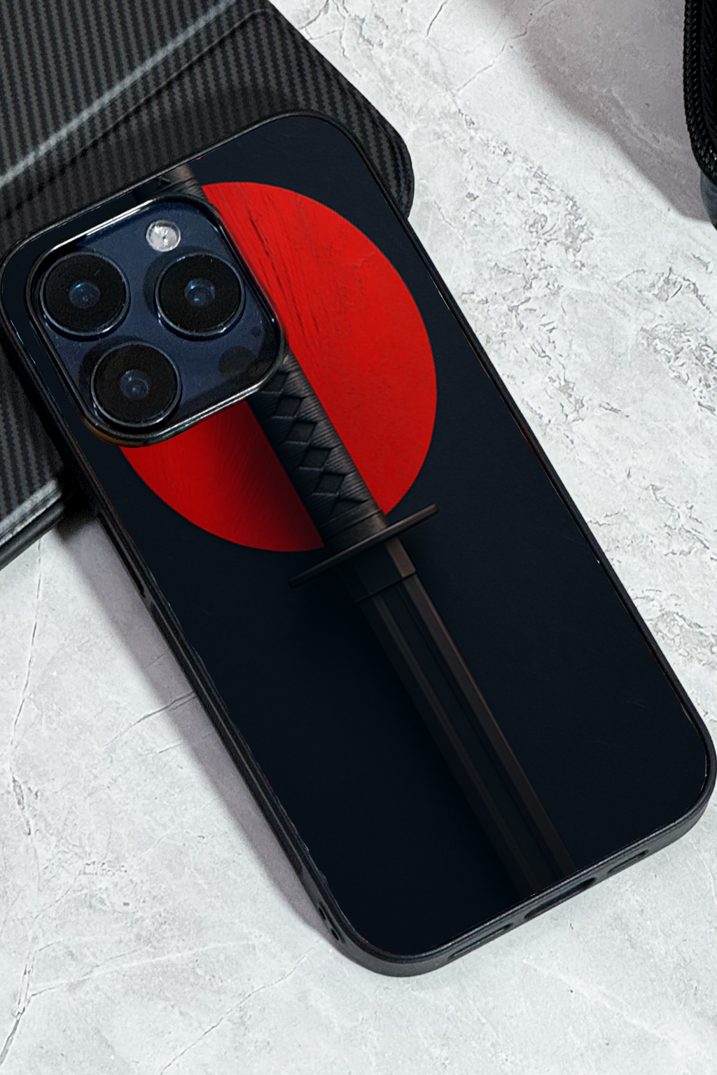 Bold and Classy Katana Rising iPhone Covers (11–16) Series