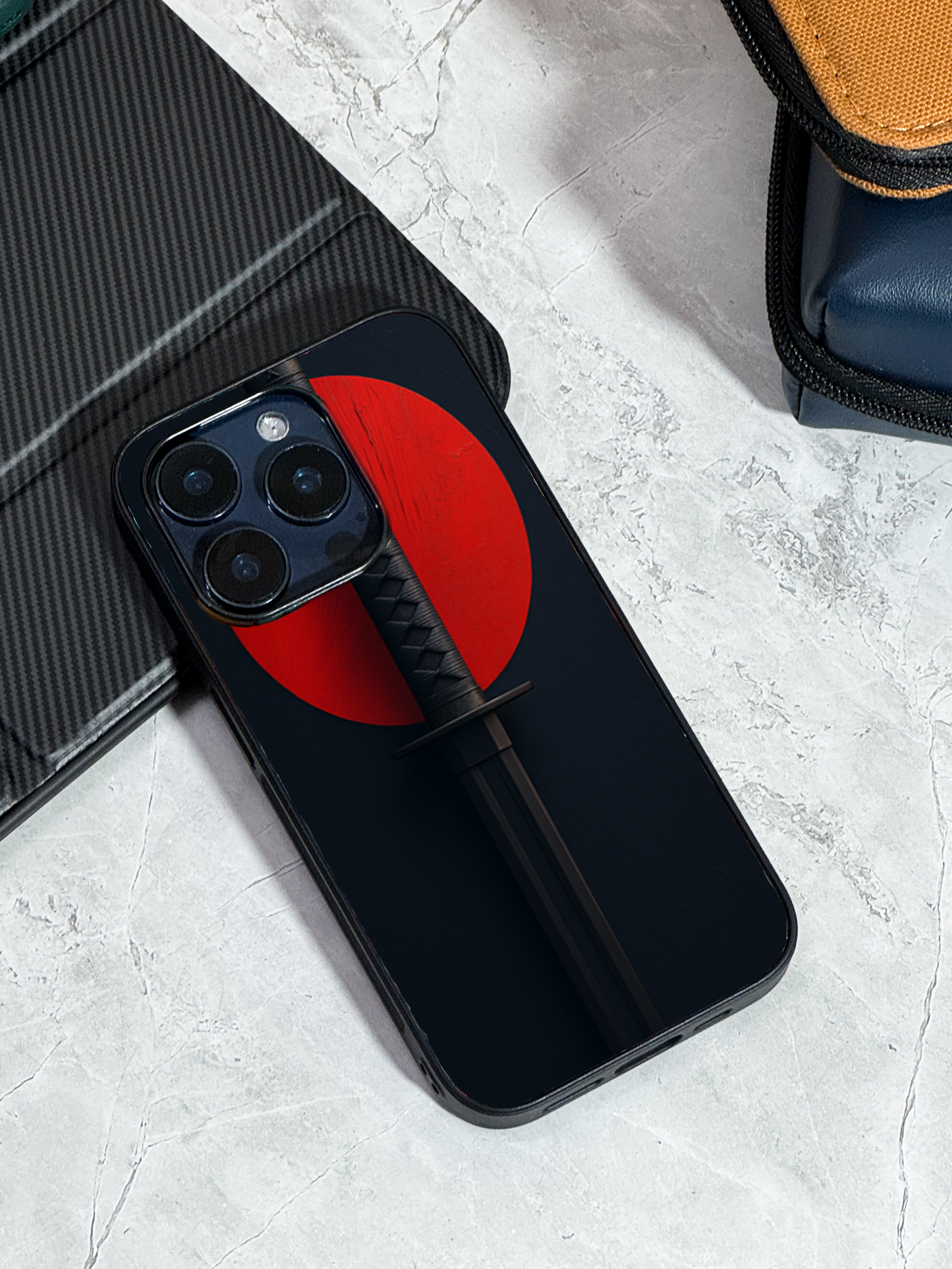 Bold and Classy Katana Rising iPhone Covers (11–16) Series