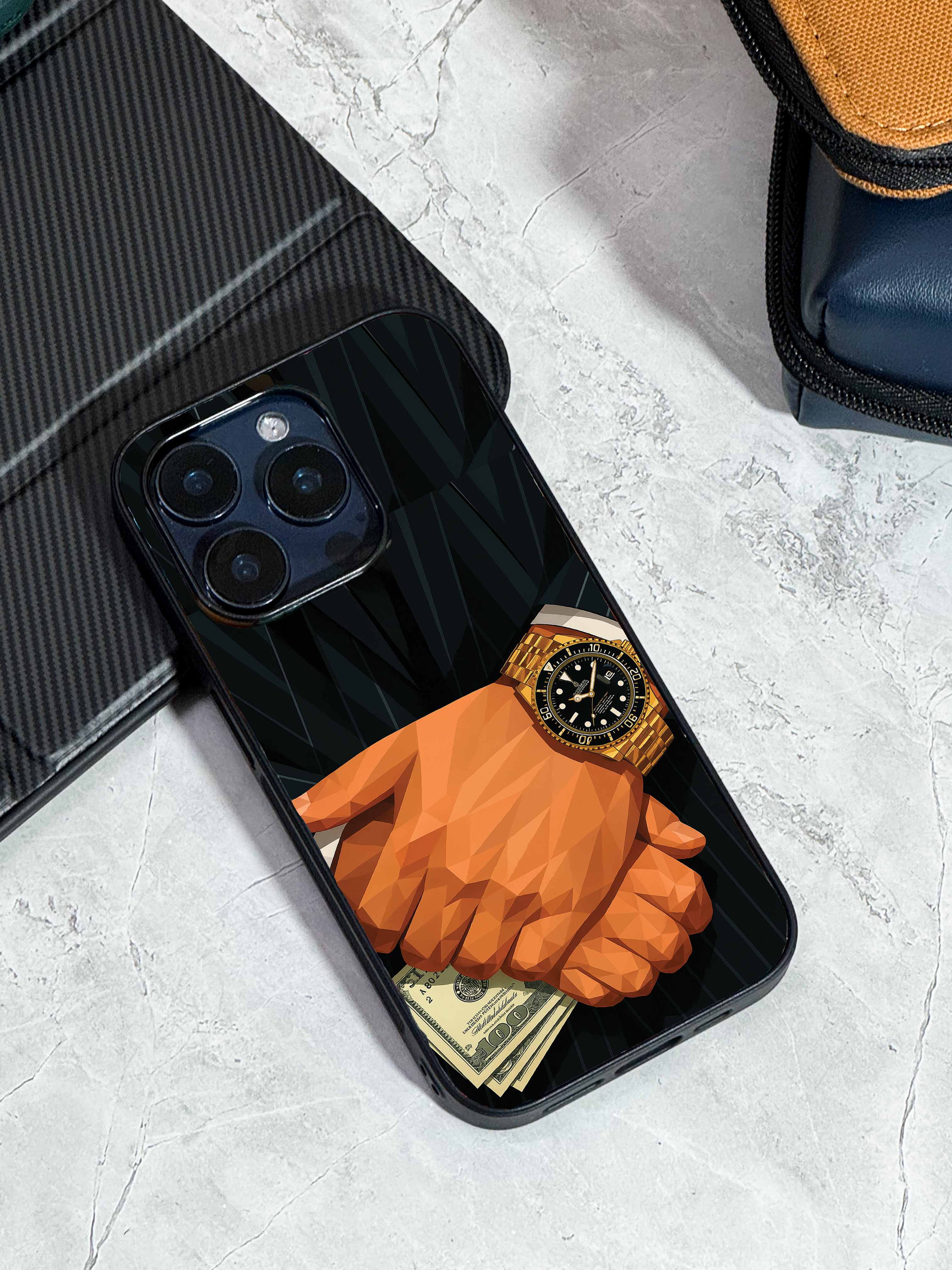 Bold and Classy Money Talks iPhone Covers (11–16) Series
