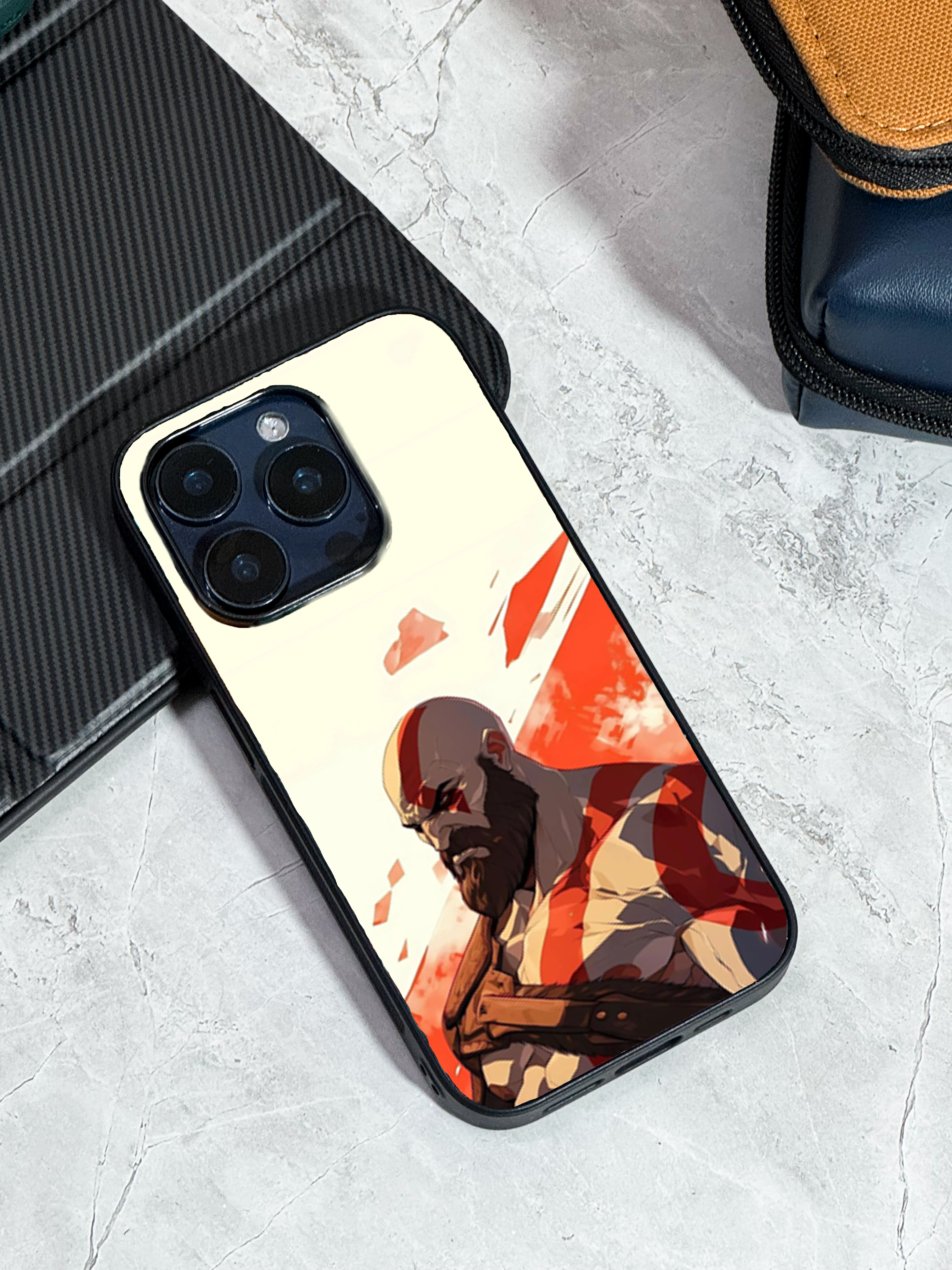 Bold and Classy War God Case iPhone Covers (11–16) Series