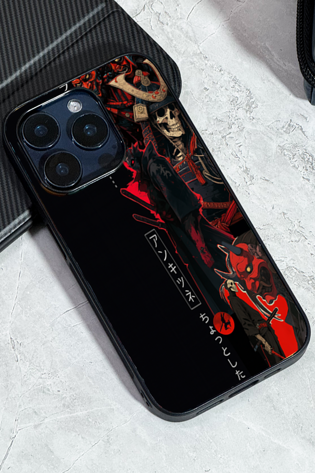 Bold and Classy Death Samurai iPhone Covers (11–16) Series