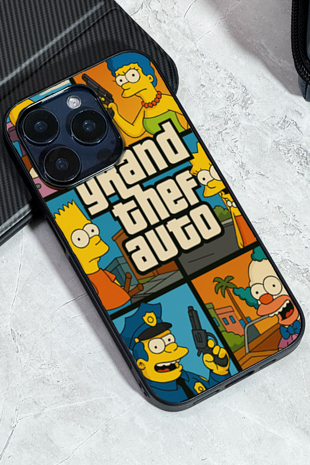 Bold and Classy Yellow Mayhem iPhone Covers (11–16) Series