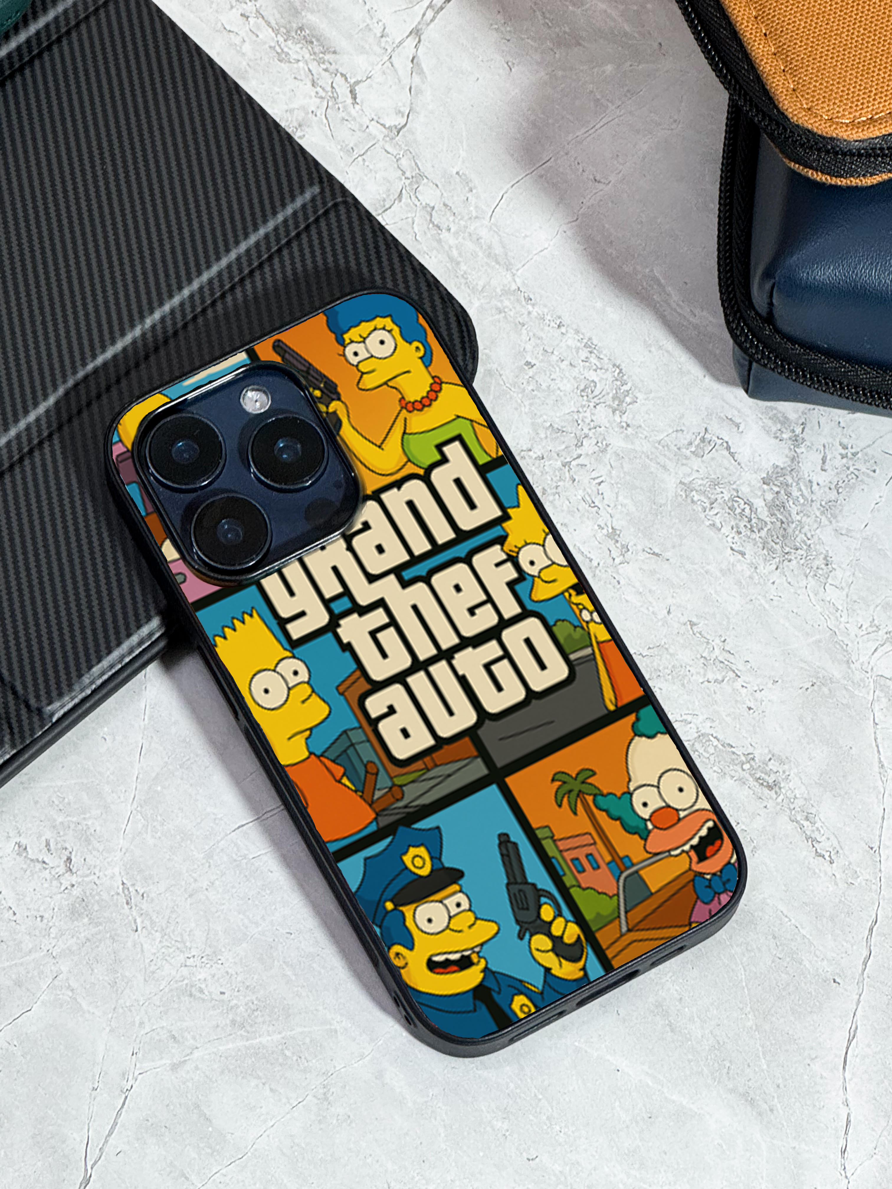 Bold and Classy Yellow Mayhem iPhone Covers (11–16) Series