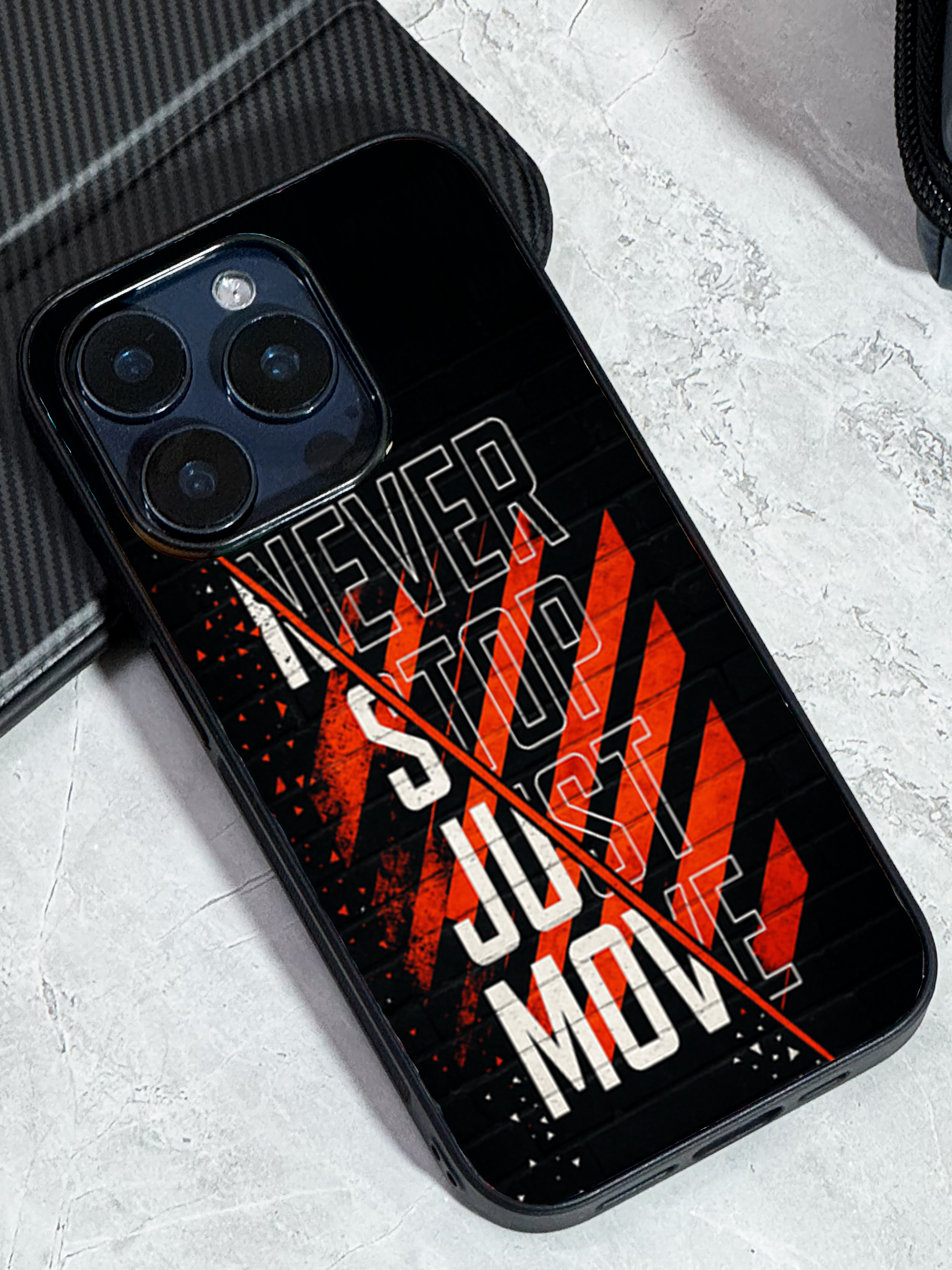 Never Stop iPhone Covers (11–16) Series