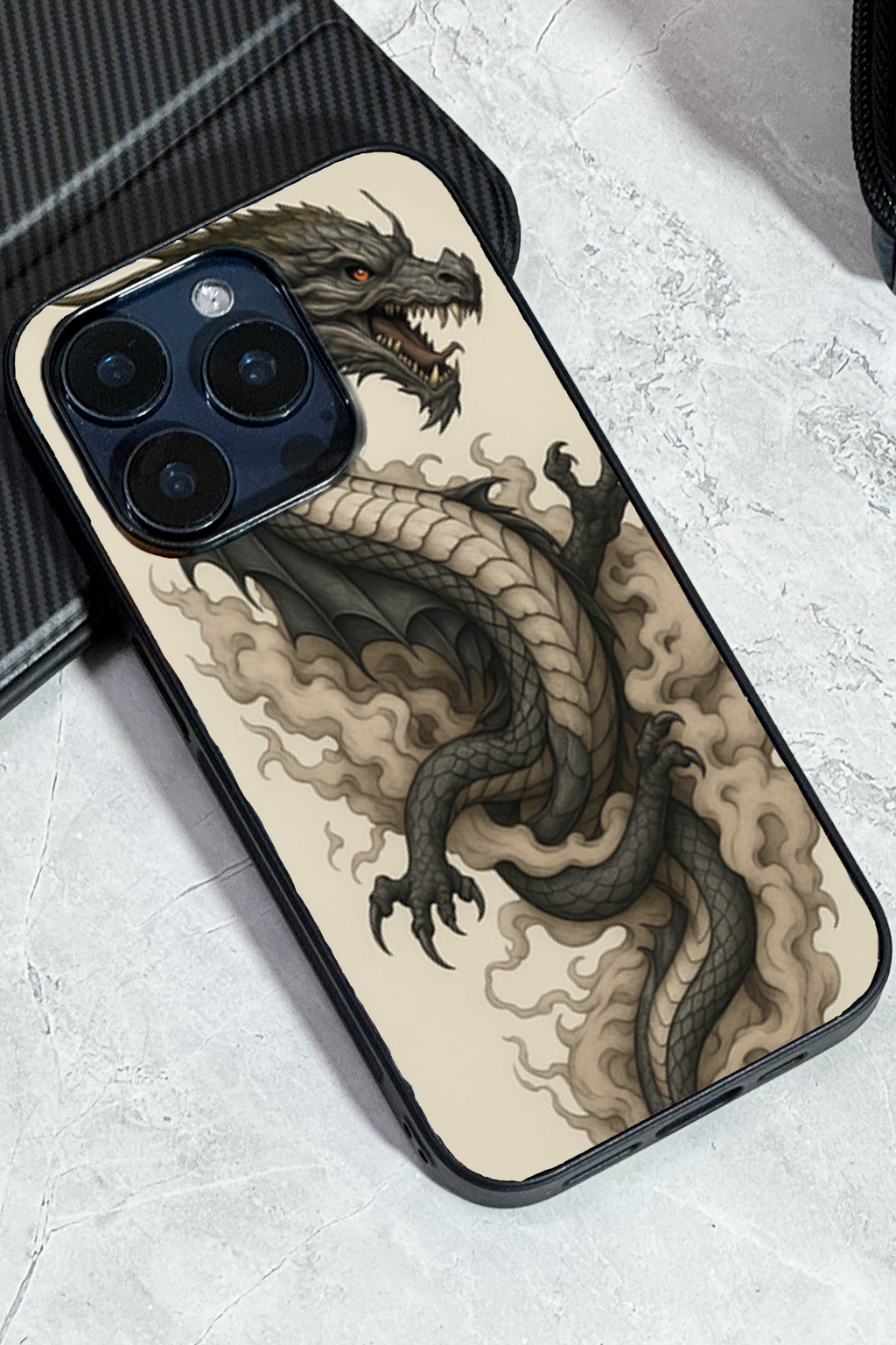 Bold and Classy Draconic Fury Vibe Case iPhone Covers (11–16) Series
